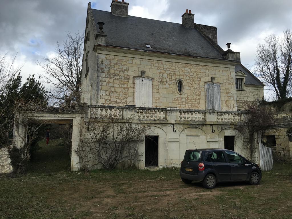 Ferienwohnung Les Terrasses De Chaumont 1 Montsoreau Exterior foto