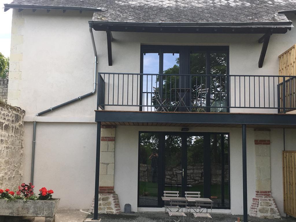Ferienwohnung Les Terrasses De Chaumont 1 Montsoreau Exterior foto