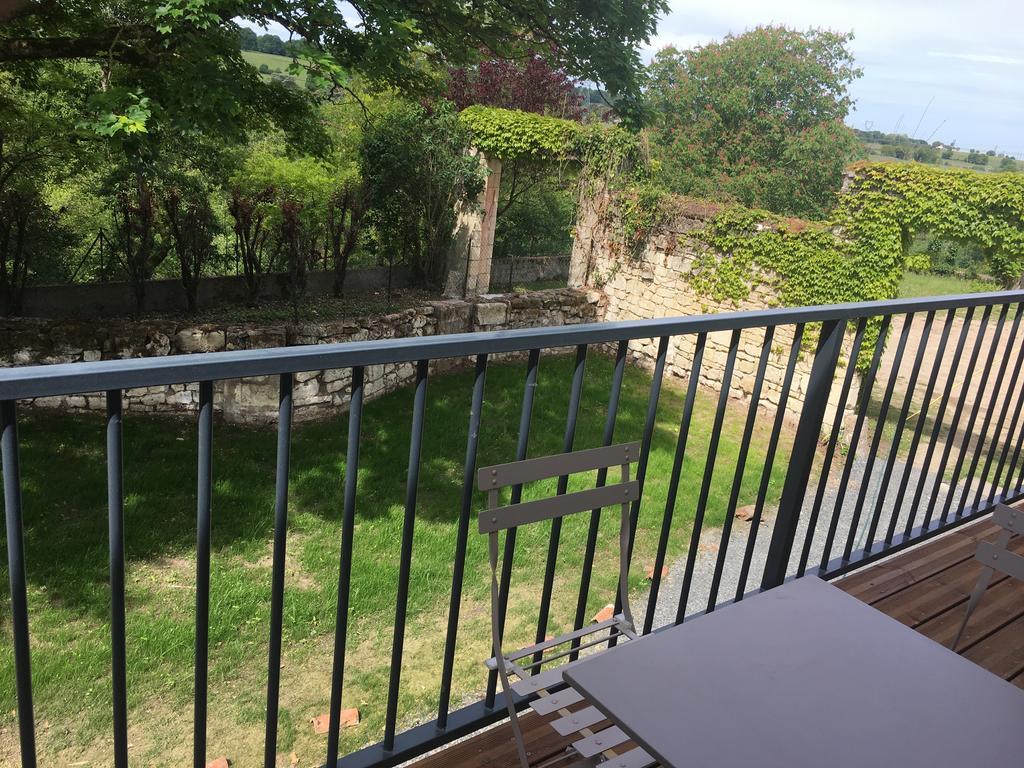 Ferienwohnung Les Terrasses De Chaumont 1 Montsoreau Exterior foto